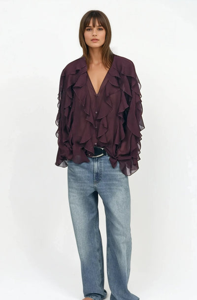 Eva | Blusa texturizada con volumen