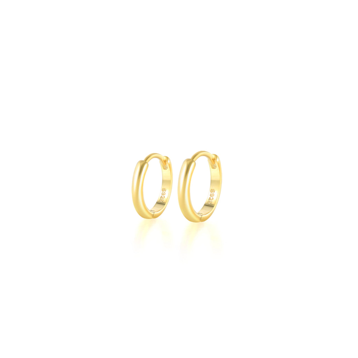 Eli 8mm Mini pendientes Huggie