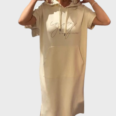 Susana | Vestido casual con capucha