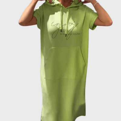 Susana | Vestido casual con capucha