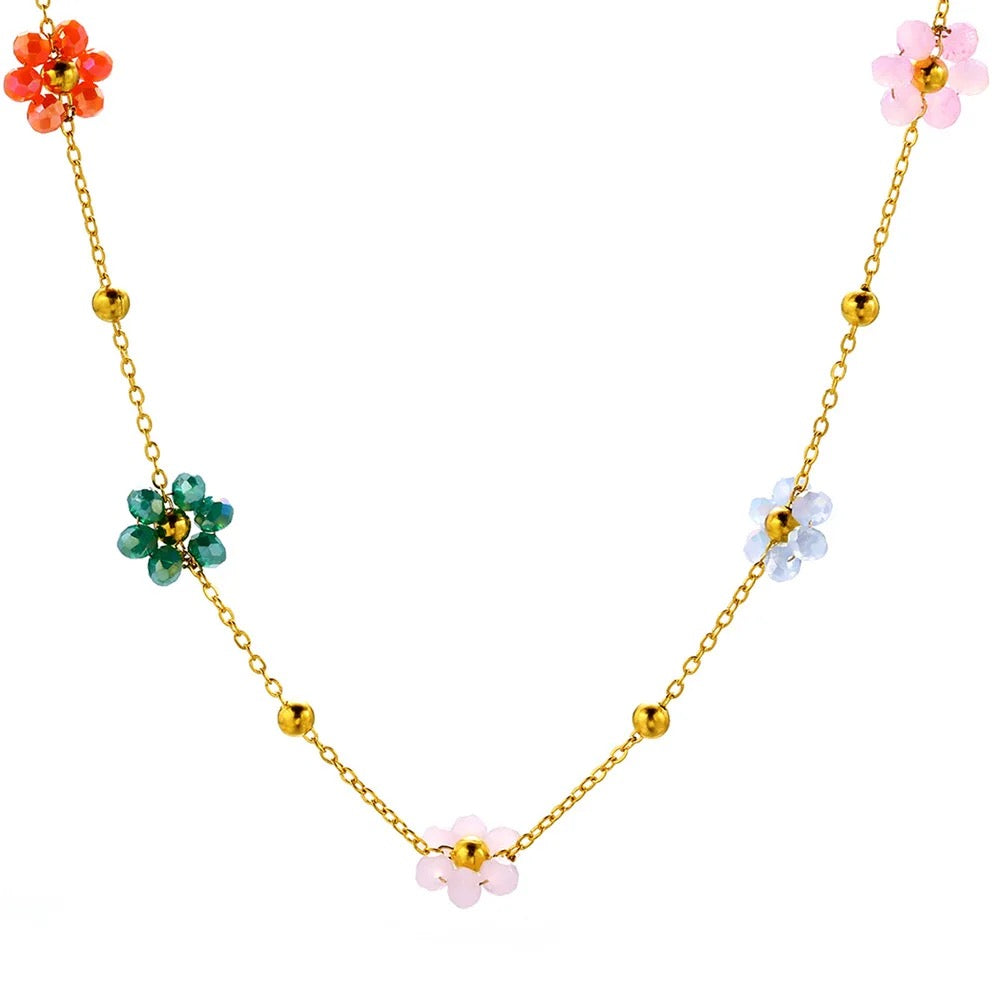 Collar gargantilla Flor Samatha