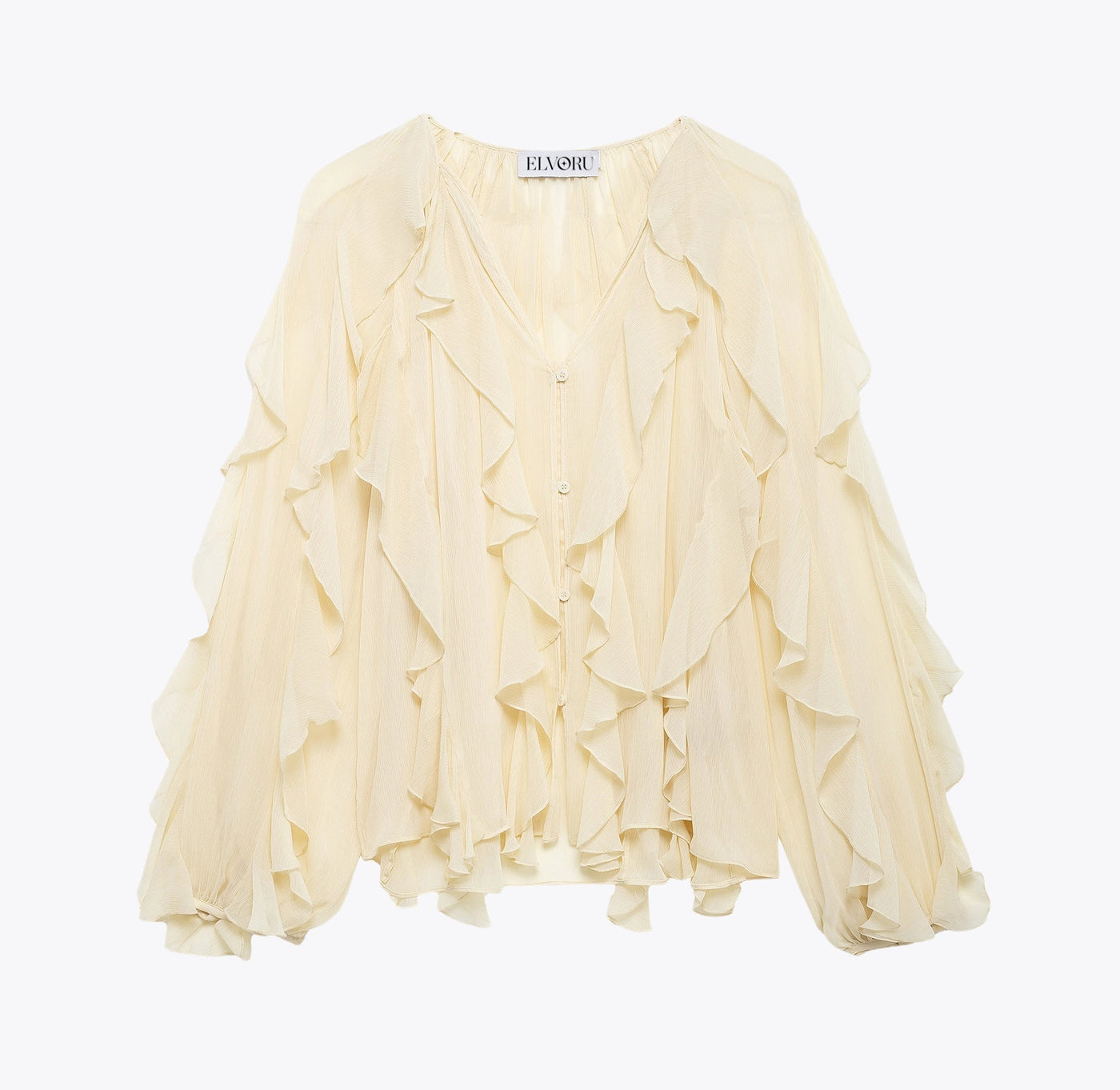 Eva | Blusa texturizada con volumen