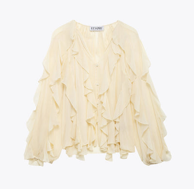 Eva | Blusa texturizada con volumen