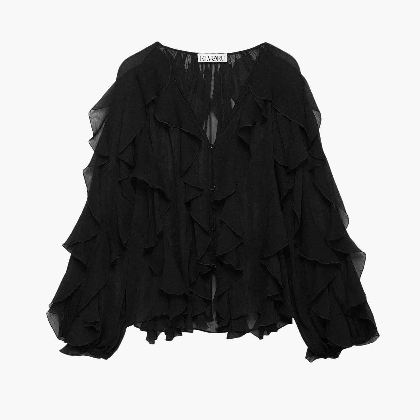 Eva | Blusa texturizada con volumen