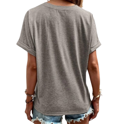 Alma | Blusa de Verano con Escote en V y Tejido Ligero